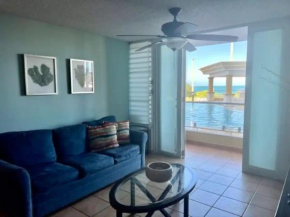 Oceanview Costa del Mar Condo w Pool and Smart TV